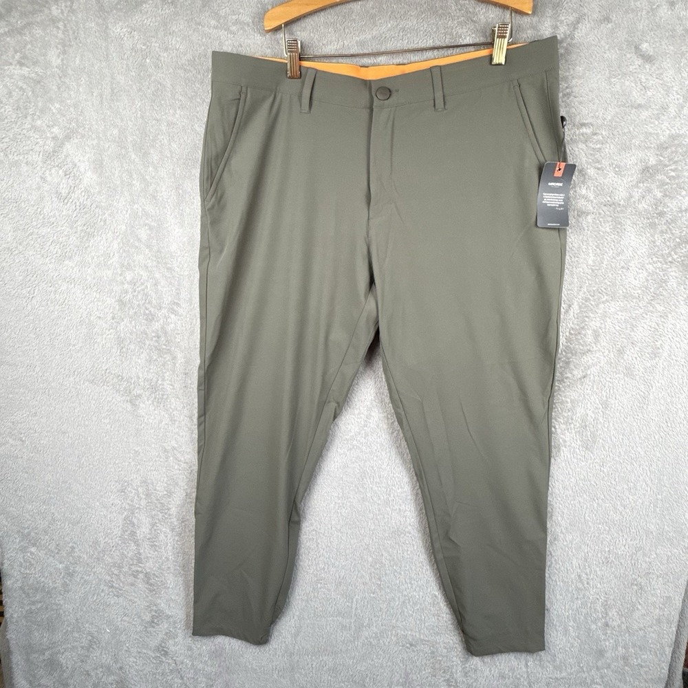Macade Golf Pants Mens 36 Short Slim Fit Gray Four-Way Stretch Jogger NWT